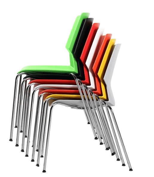 כסאות פלסטיק במבחר צבעים | א. חי גרף