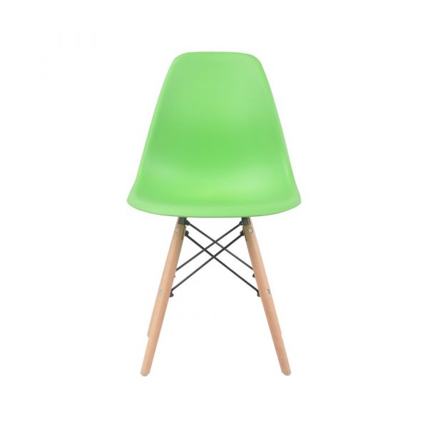 כסא אורח פלסטיק ירוק | א. חי גרף