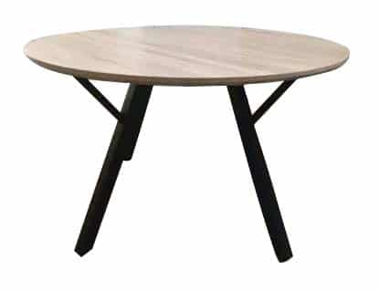 שולחן עגול קוטר 120 רגל מתכת | א. חי גרף