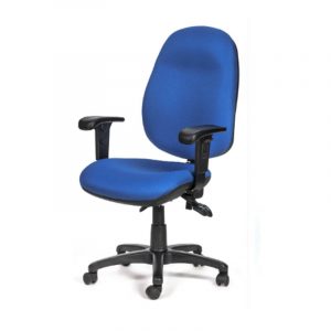 כסא מחשב אורטופדי / משרדי דגם ורטיגו כחול | א. חי גרף