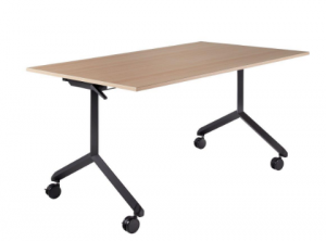 שולחן מתקפל+גלגלים