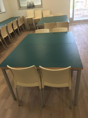 שולחן חדר מורים | א. חי גרף