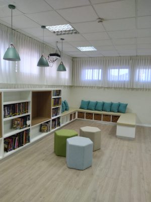 חדר ספריה מעוצב | פינת הכלה מעוצבת | א. חי גרף