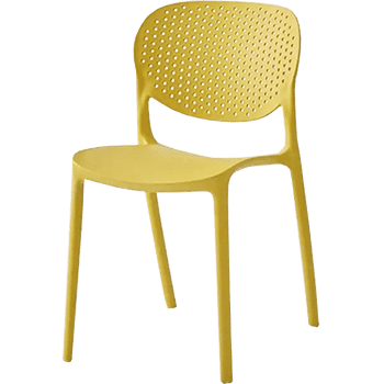 כסא מיתר בצבע צהוב | א. חי גרף