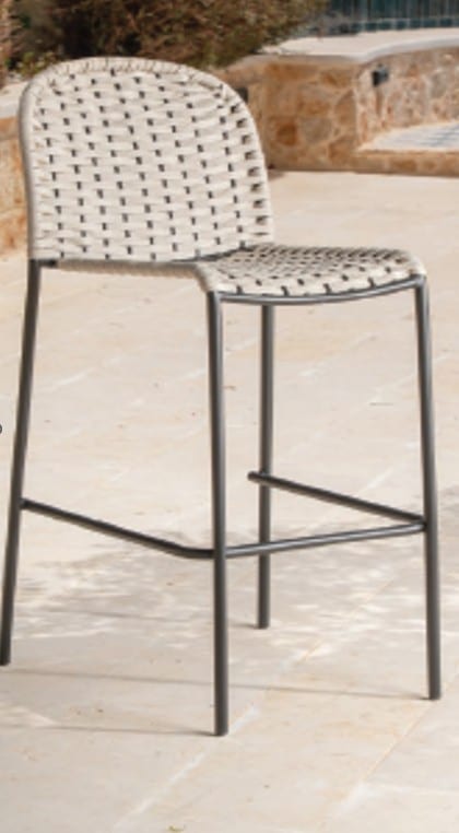 כסא בר דגם ראטן – תמונה 2